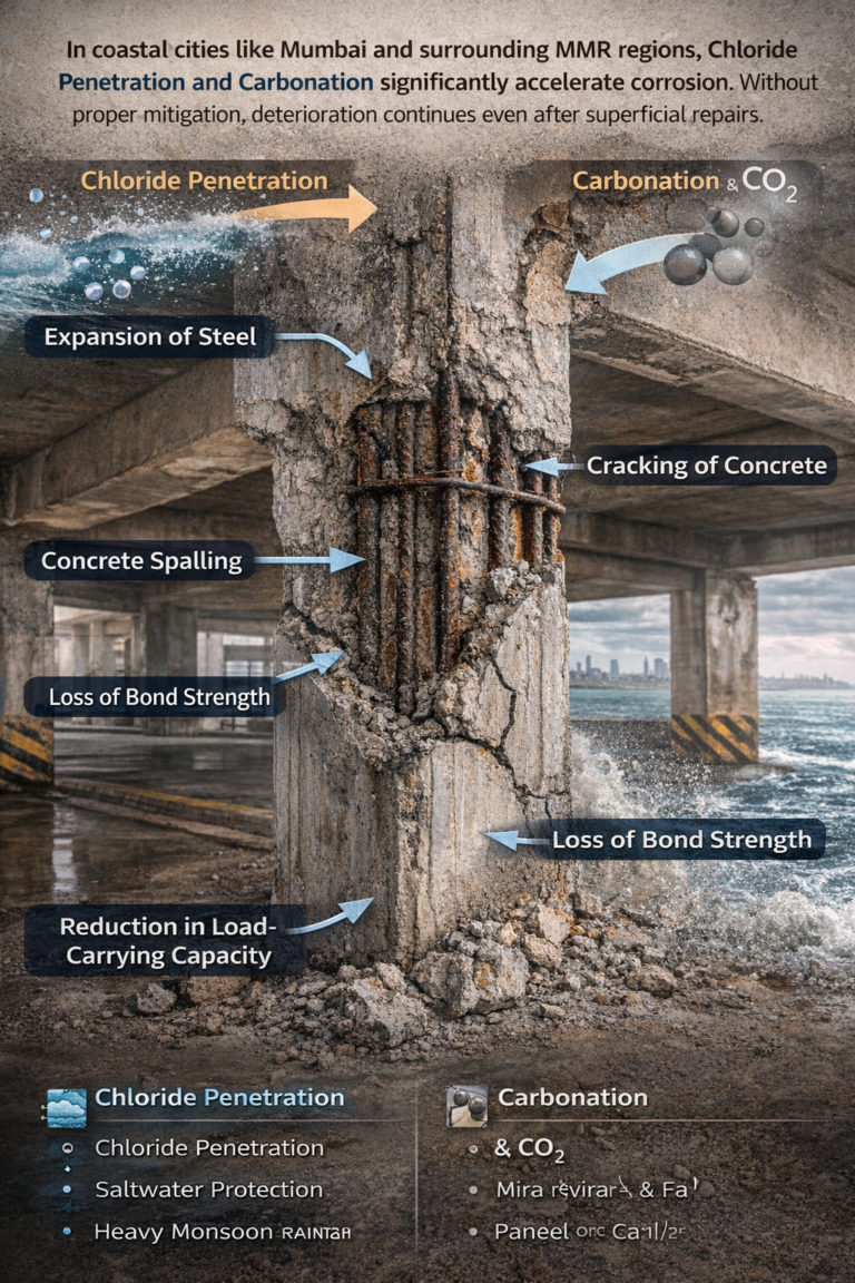 Corrosion Study & Mitigation in Mumbai | STRUCTONIX